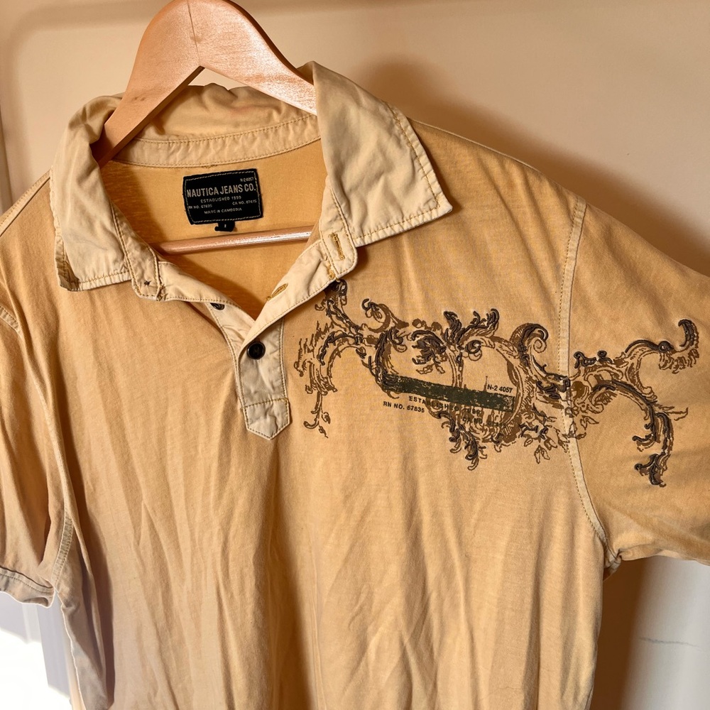 Men's Tan Shirt